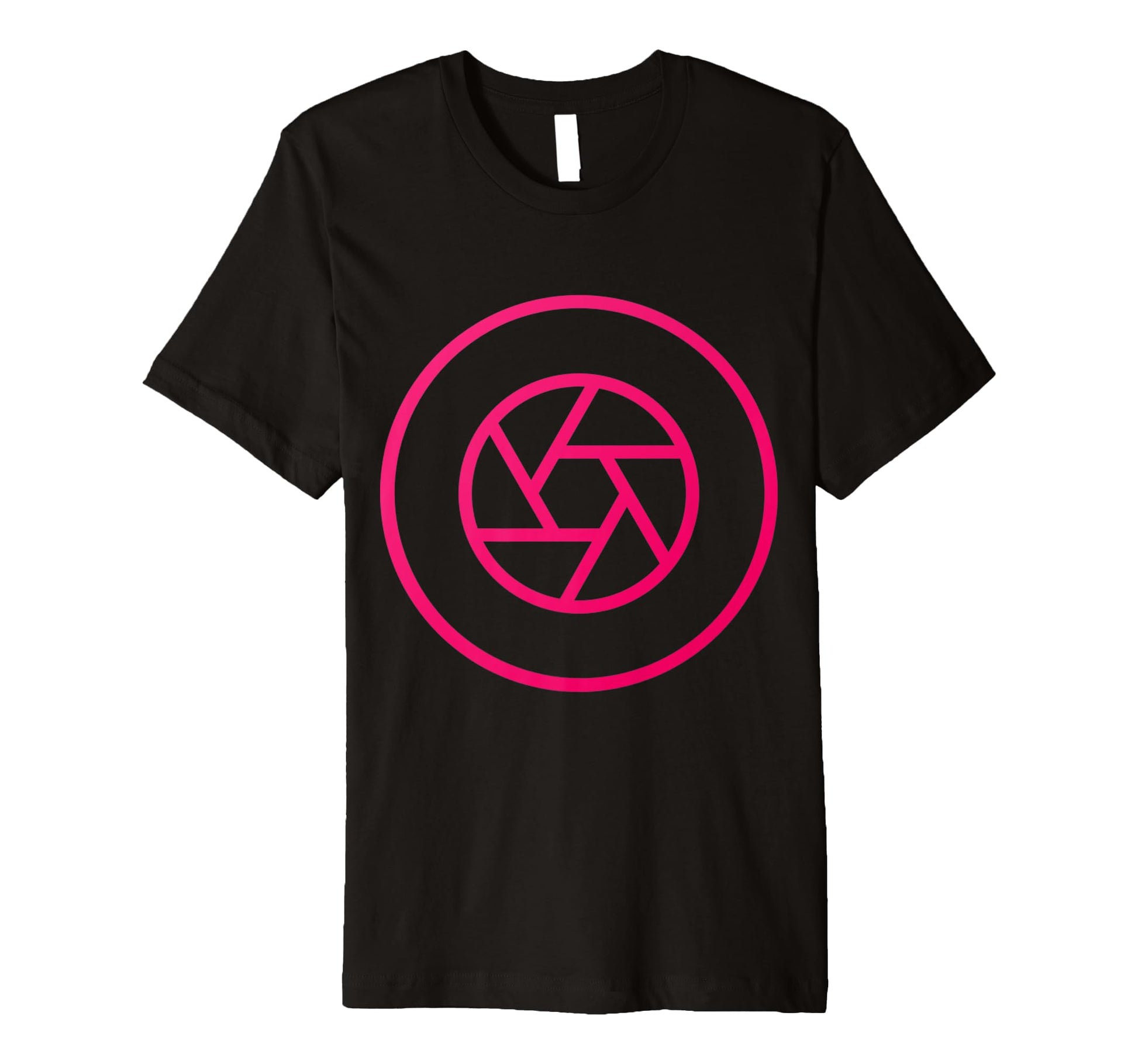 Photography Aperture Camera Lens T-Shirt - Minimalist Print Men Women - T-Shirt, Sweatshirt, Hoodie