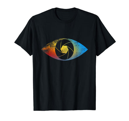 Photographer Photo Camera Eye Simple T-Shirt - Novelty Apparel Unisex - T-Shirt, Sweatshirt, Hoodie