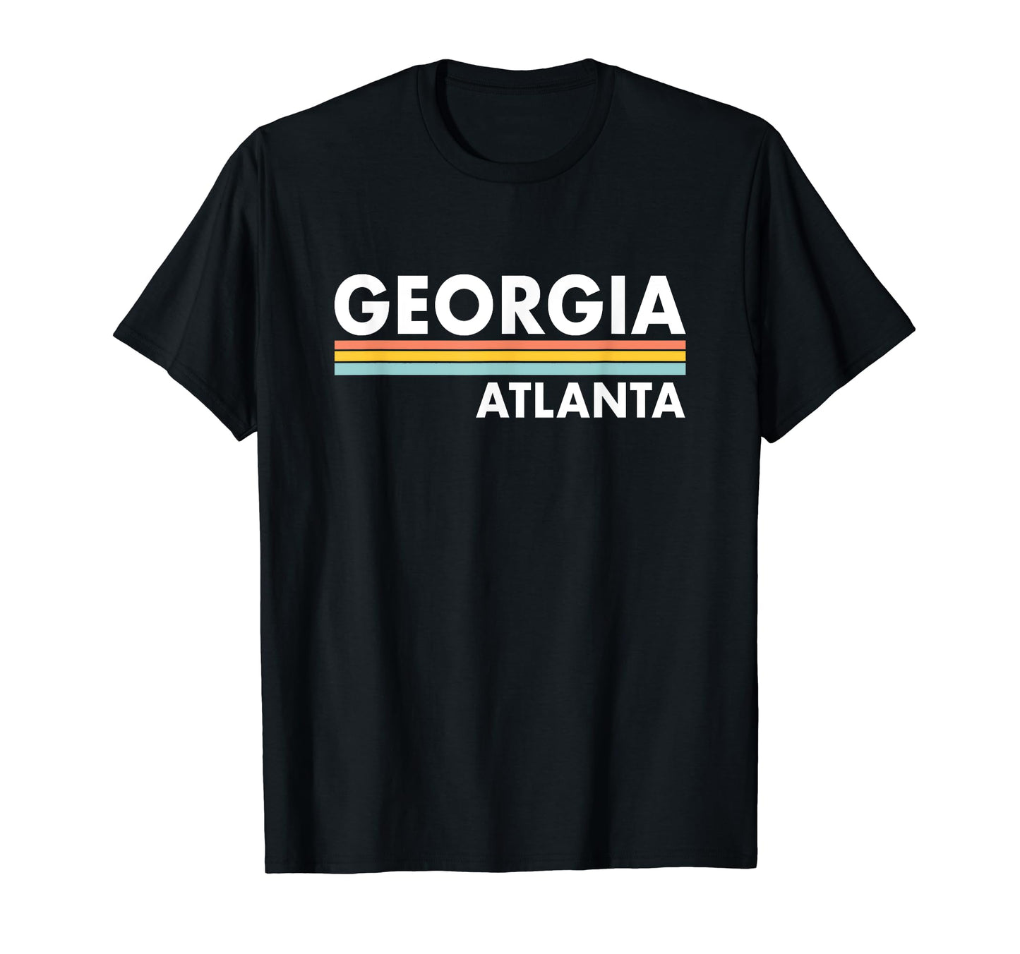 Georgia Atlanta Stripes T-Shirt - Minimalist Print Unisex - T-Shirt, Sweatshirt, Hoodie