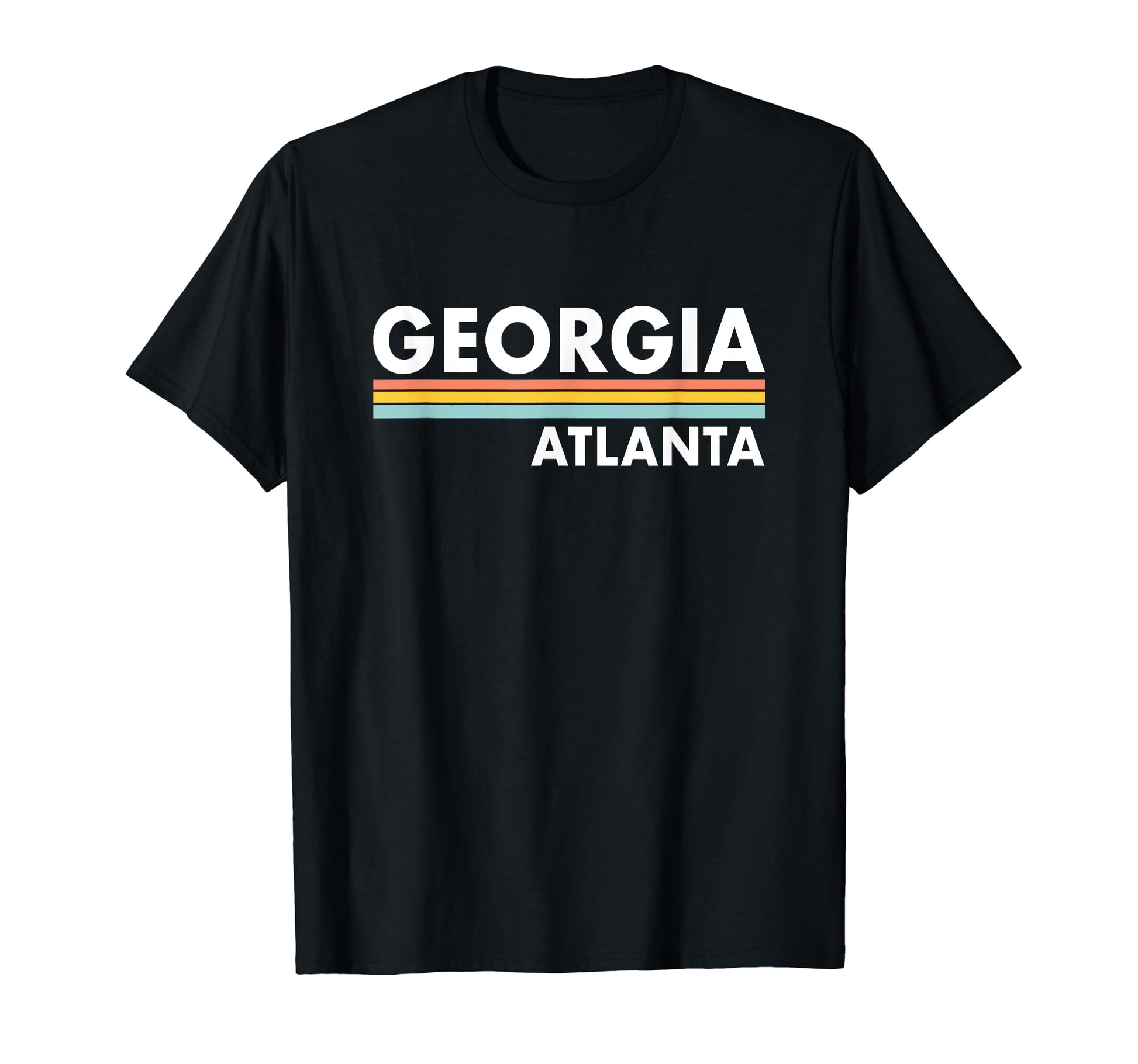 Georgia Atlanta Stripes T-Shirt - Minimalist Print Unisex - T-Shirt, Sweatshirt, Hoodie