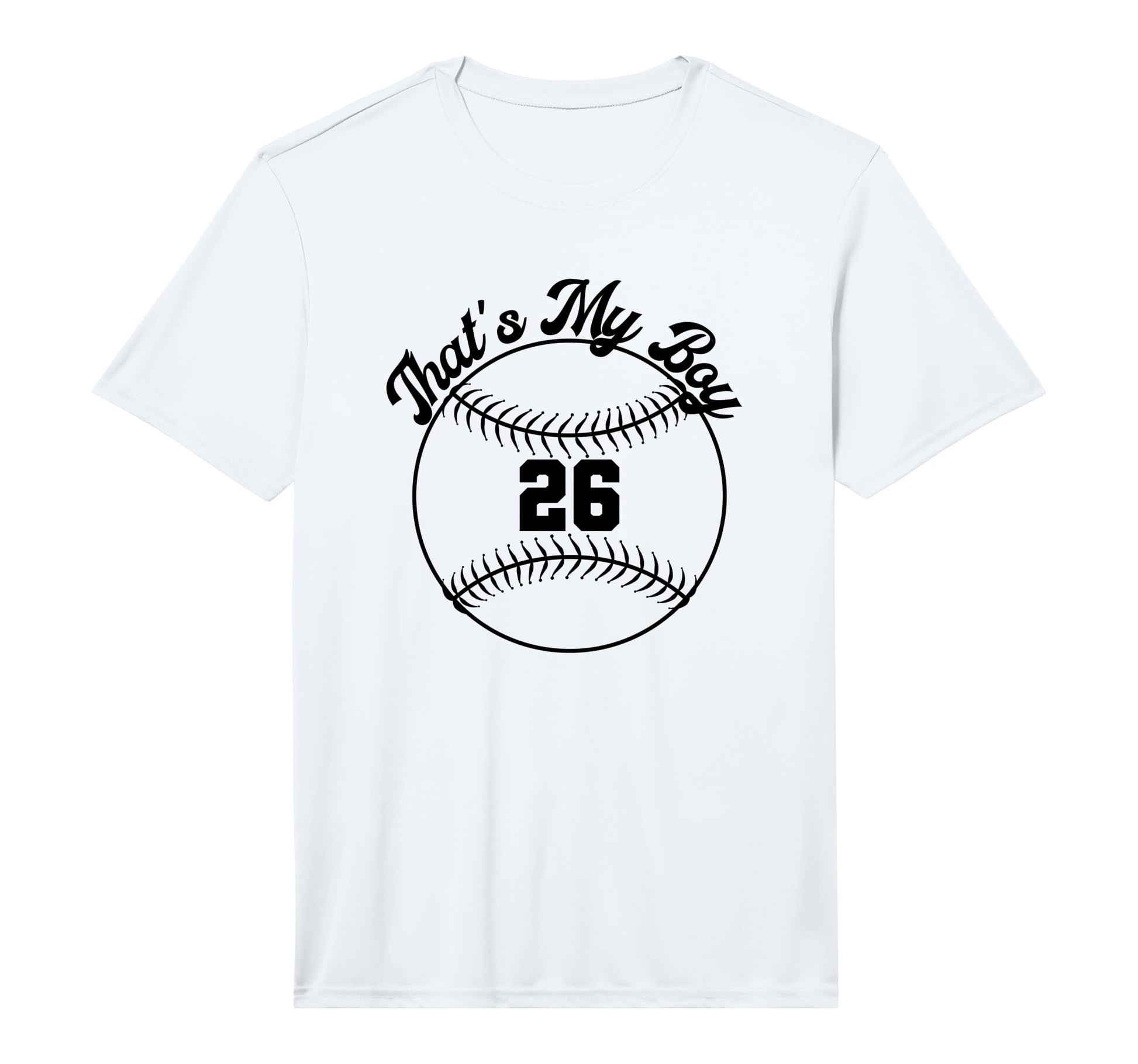 Thats My Baseball 26 Performance T-Shirt - Custom Art Print Men Women - T-Shirt, Sweatshirt, Hoodie