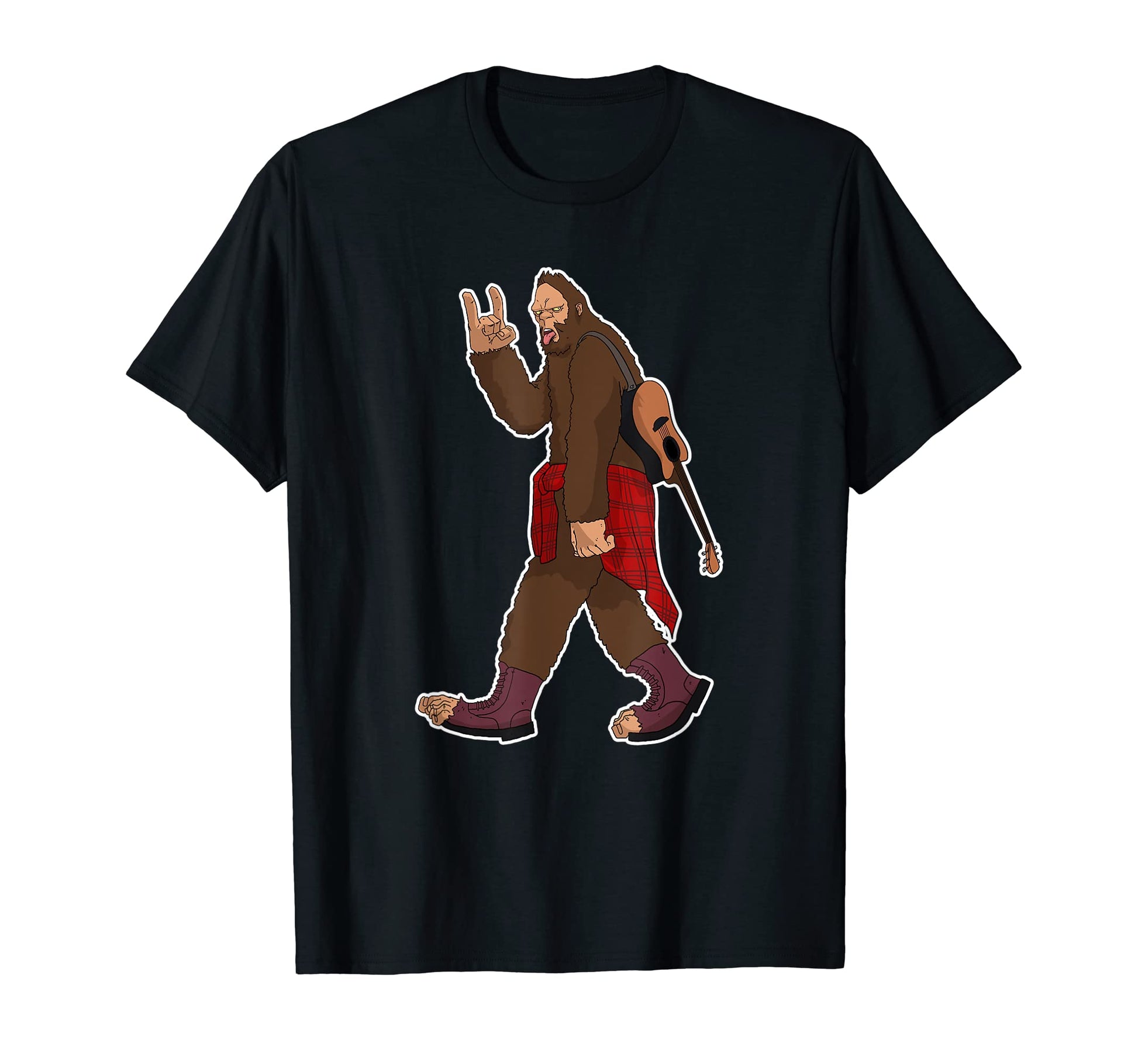 Funny Grunge Rock 90S Alternative Bigfoot T-Shirt - Novelty Apparel Unisex - T-Shirt, Sweatshirt, Hoodie