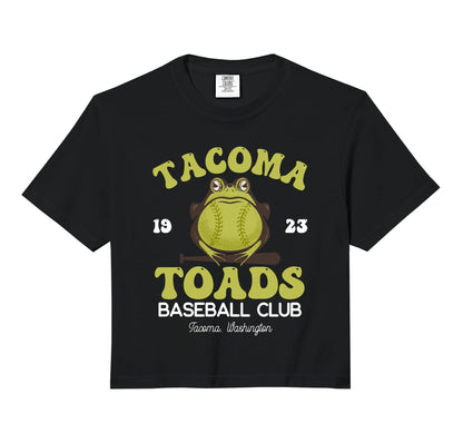 Tacoma Toads Minor League Baseball Sweatshirt - Graphic Print for Adults - T-Shirt, Sweatshirt, Hoodie