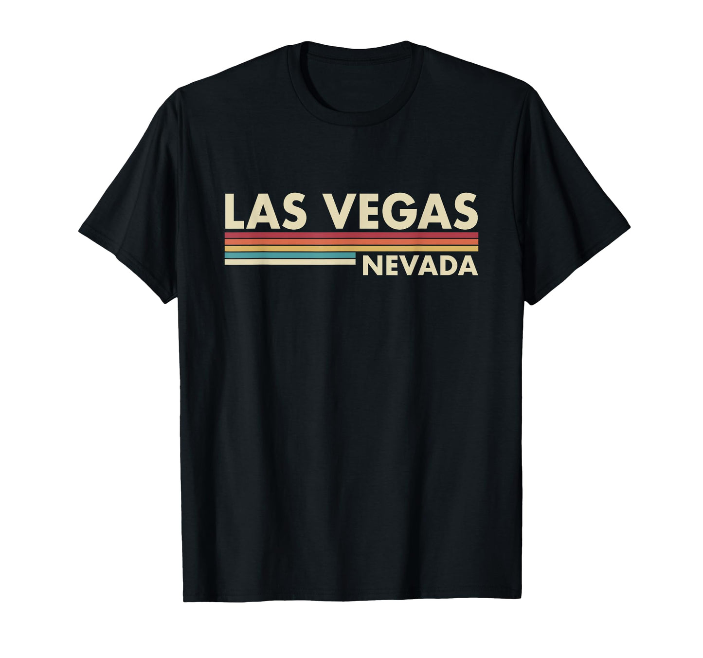 Las Vegas Nevada Stripes T-Shirt - Novelty Apparel Unisex - T-Shirt, Sweatshirt, Hoodie