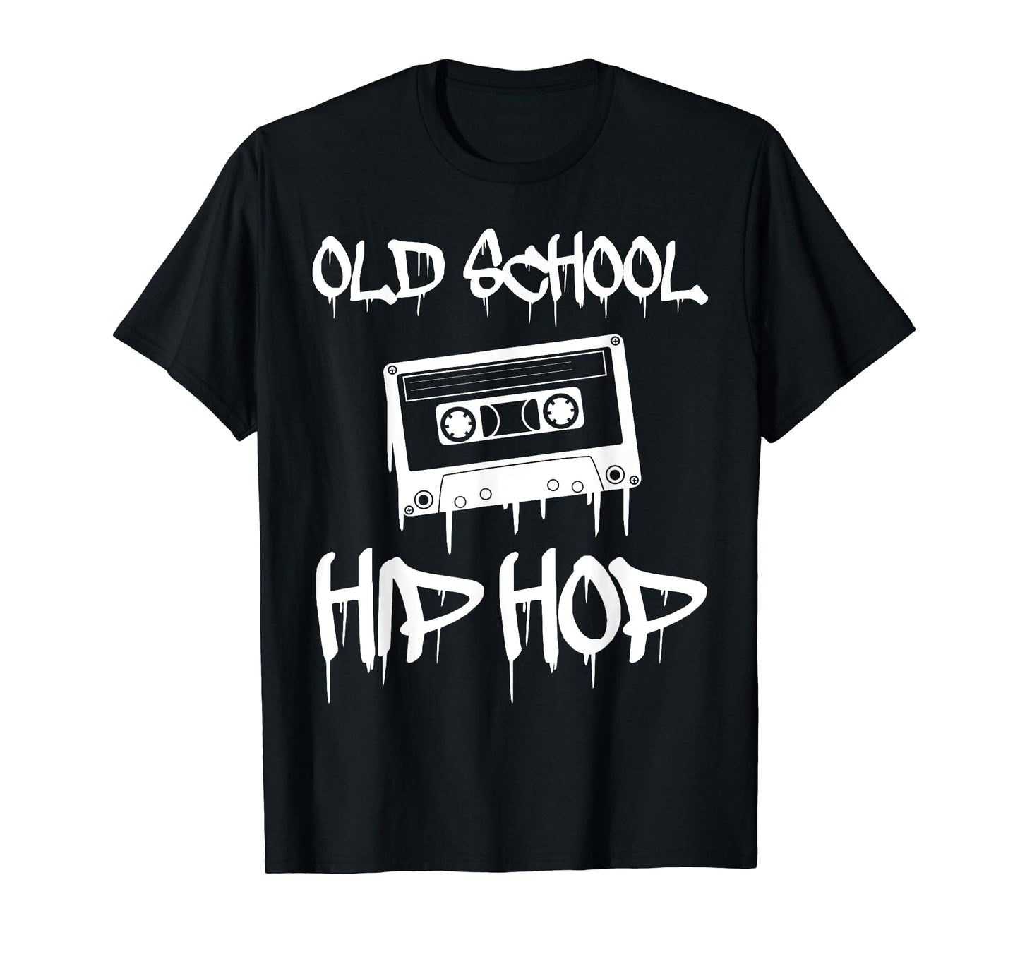 Old School Hip Hop Rap Cassette Tape T-Shirt - Trendy Graphic for Adults - T-Shirt, Sweatshirt, Hoodie