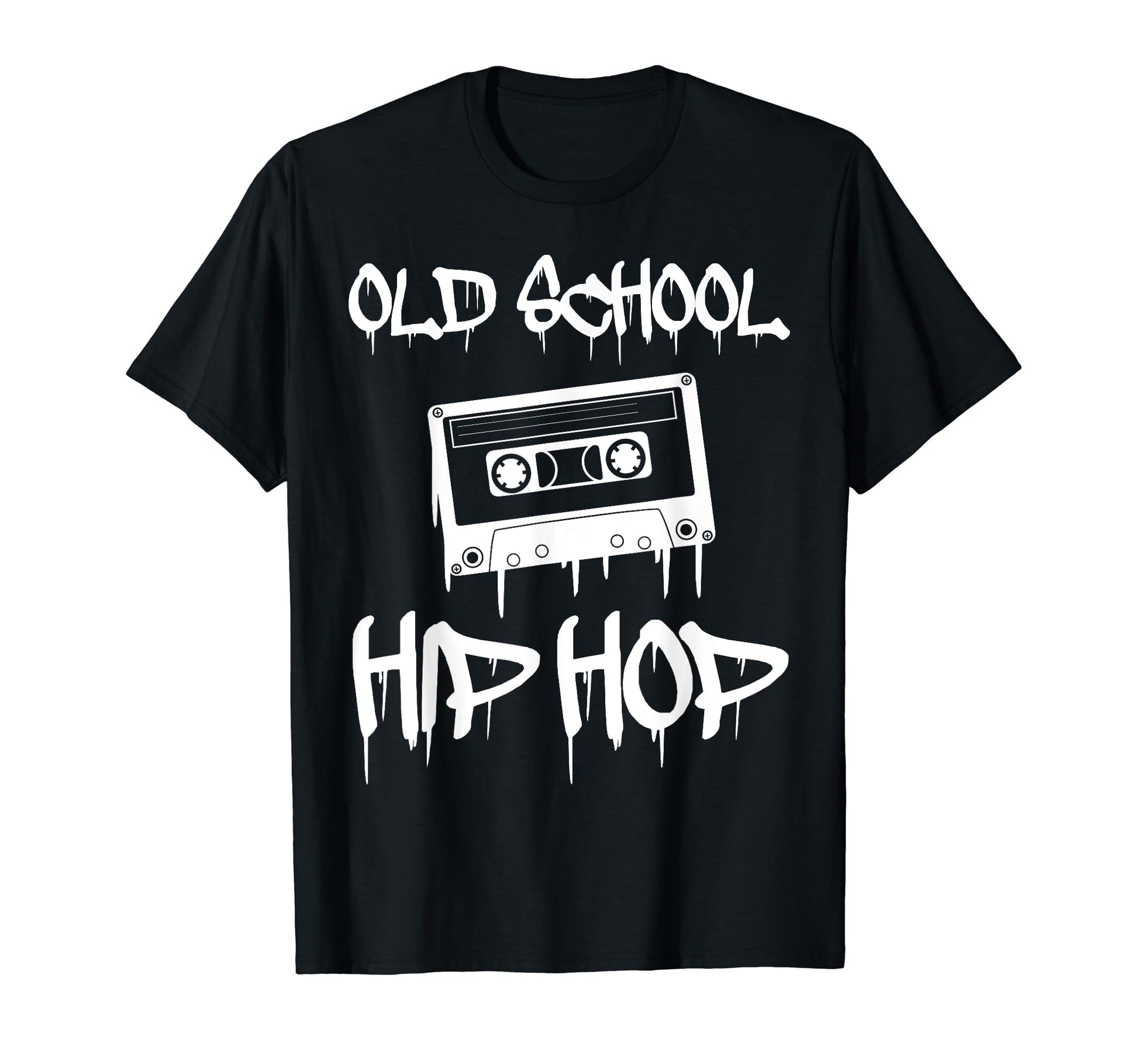 Old School Hip Hop Rap Cassette Tape T-Shirt - Trendy Graphic for Adults - T-Shirt, Sweatshirt, Hoodie