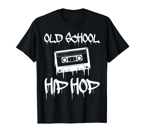 Old School Hip Hop Rap Cassette Tape T-Shirt - Trendy Graphic for Adults - T-Shirt, Sweatshirt, Hoodie