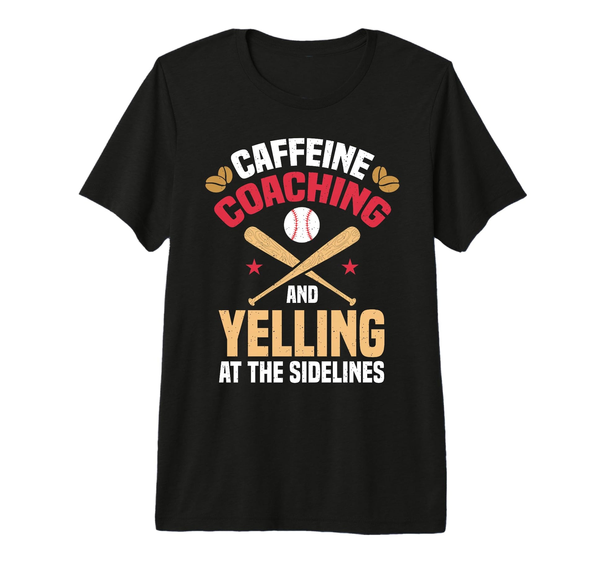 Caffeine Coaching Baseball Mom And T-Shirt - Streetwear Style for Adults - T-Shirt, Sweatshirt, Hoodie