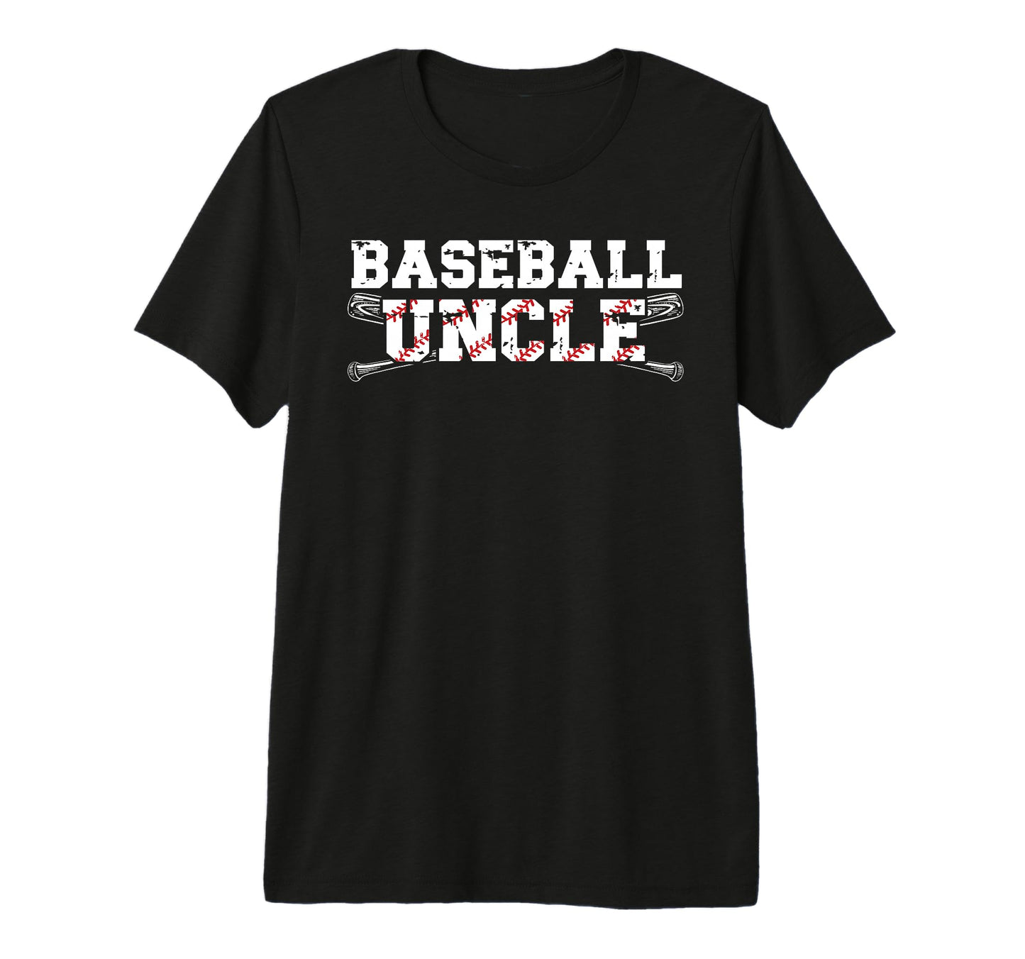 Mens Baseball Uncle Proud Baseball T-Shirt - Minimalist Print Men Women - T-Shirt, Sweatshirt, Hoodie