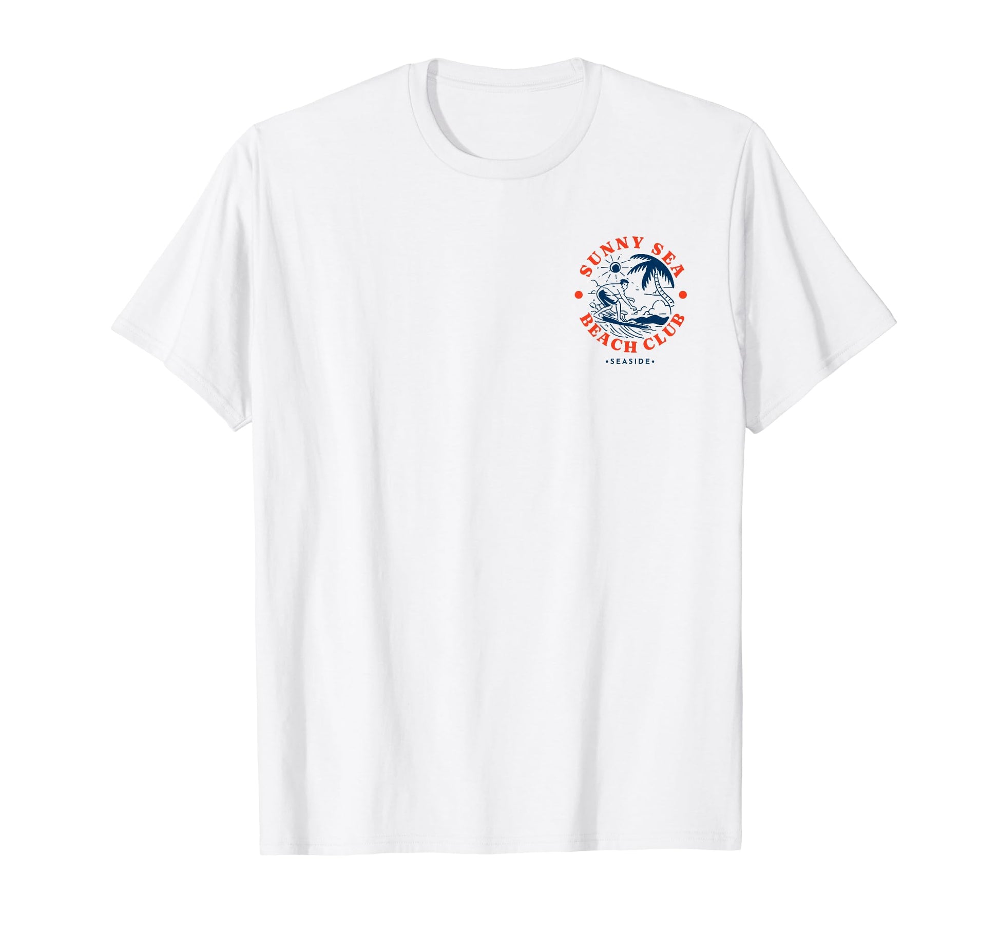 Sunny Sea Beach Club Gift Surfers T-Shirt - Novelty Apparel Unisex - T-Shirt, Sweatshirt, Hoodie