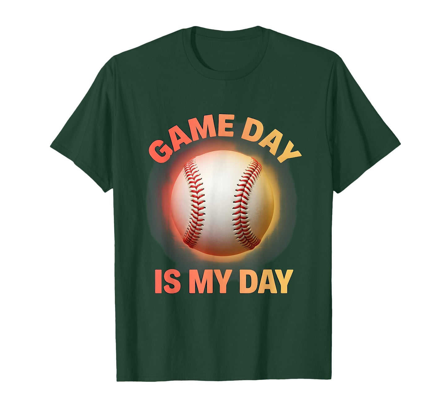 Game Day Is My Day Baseball Mom T-Shirt - Fun Novelty Design Unisex - T-Shirt, Sweatshirt, Hoodie