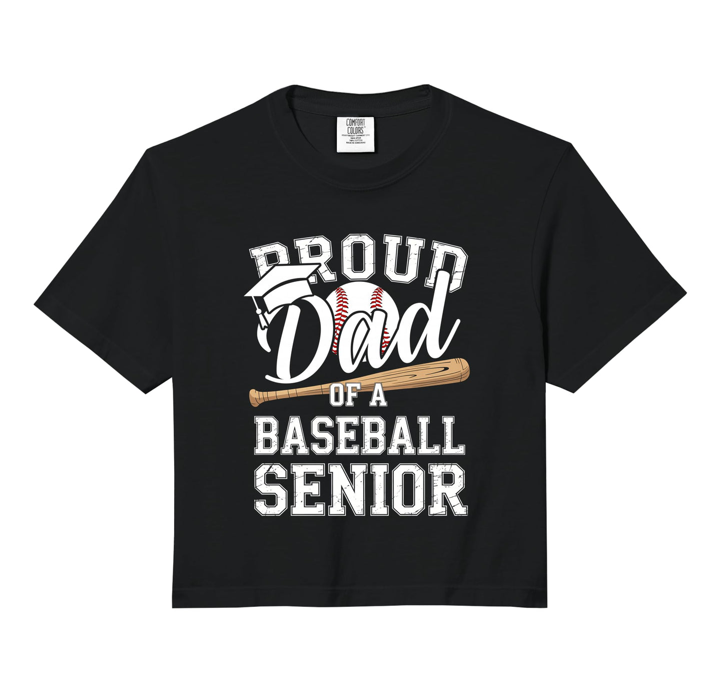 Proud Dad 2026 Senior Baseball Sweatshirt - Fun Novelty Design Unisex - T-Shirt, Sweatshirt, Hoodie