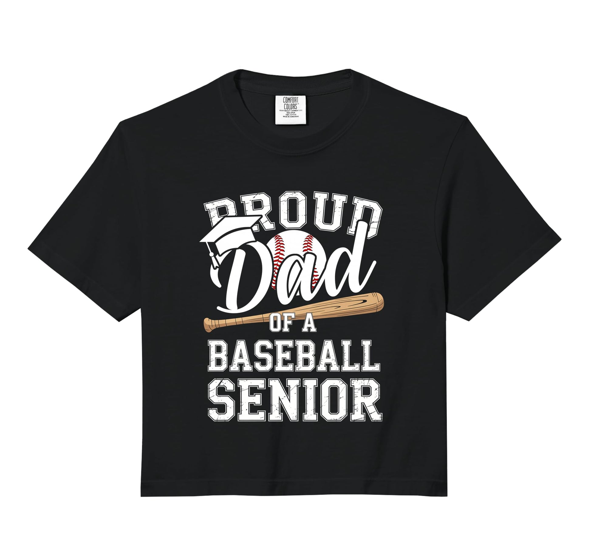 Proud Dad 2026 Senior Baseball Sweatshirt - Fun Novelty Design Unisex - T-Shirt, Sweatshirt, Hoodie