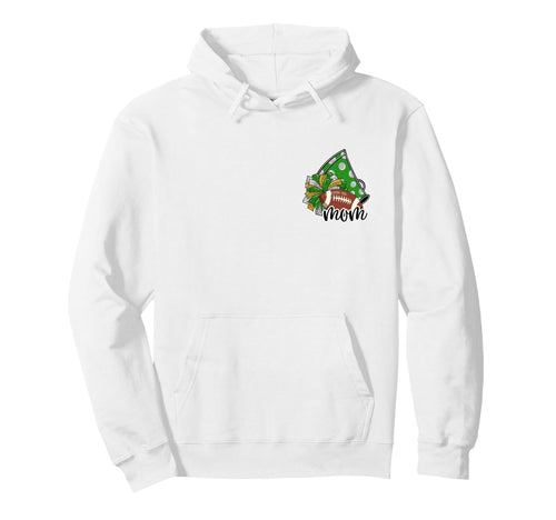 Cheerleader Mom Game Day Cheer Front Hoodie - Casual Everyday Wear Unisex - T-Shirt, Sweatshirt, Hoodie