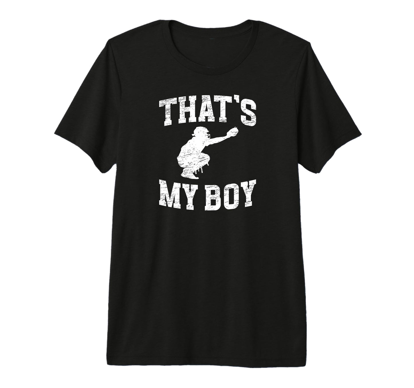 Mens Thats My Baseball Catcher Dad T-Shirt - Unique Graphic Unisex - T-Shirt, Sweatshirt, Hoodie