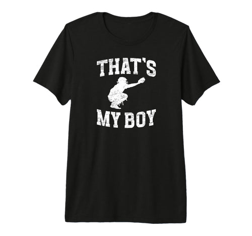 Mens Thats My Baseball Catcher Dad T-Shirt - Unique Graphic Unisex - T-Shirt, Sweatshirt, Hoodie