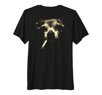Chihuahua Smoking Cigarette Grunge Meme T-Shirt - Streetwear Style Unisex - T-Shirt, Sweatshirt, Hoodie