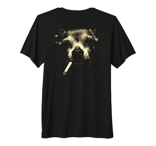 Chihuahua Smoking Cigarette Grunge Meme T-Shirt - Streetwear Style Unisex - T-Shirt, Sweatshirt, Hoodie