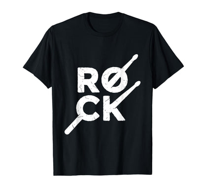Rock And Roll Drummers Rock Beat Vibe T-Shirt - Novelty Apparel for Adults - T-Shirt, Sweatshirt, Hoodie
