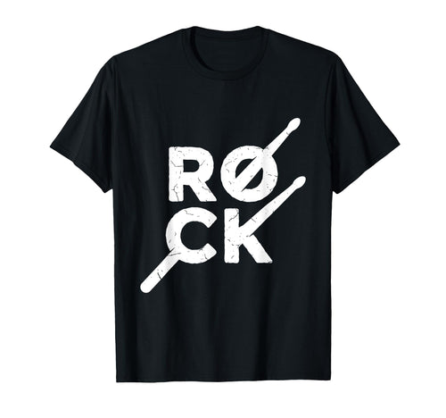 Rock And Roll Drummers Rock Beat Vibe T-Shirt - Novelty Apparel for Adults - T-Shirt, Sweatshirt, Hoodie