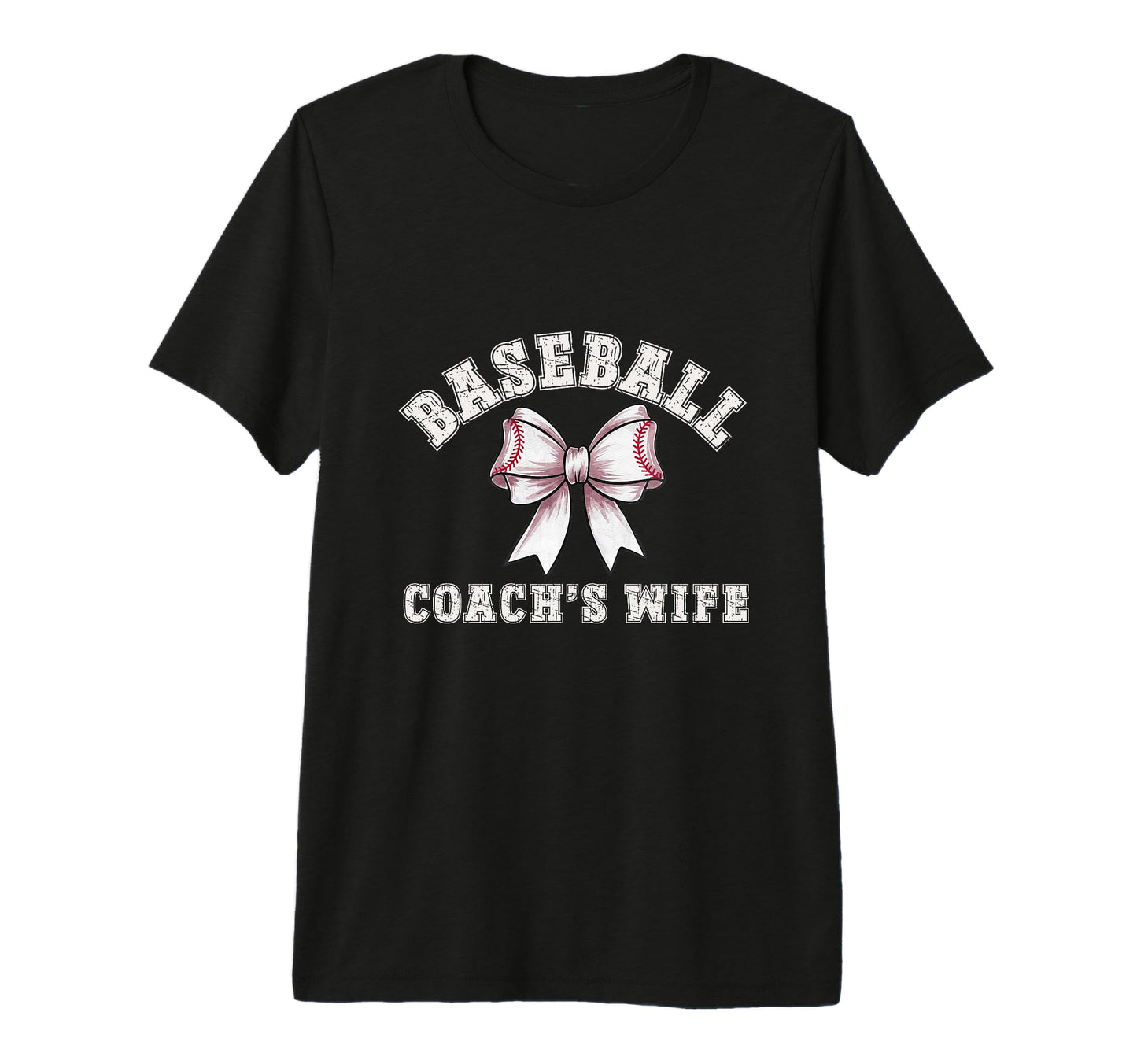 Coquette Baseball Coachs Wife Bow Game T-Shirt - Aesthetic Graphic Unisex - T-Shirt, Sweatshirt, Hoodie