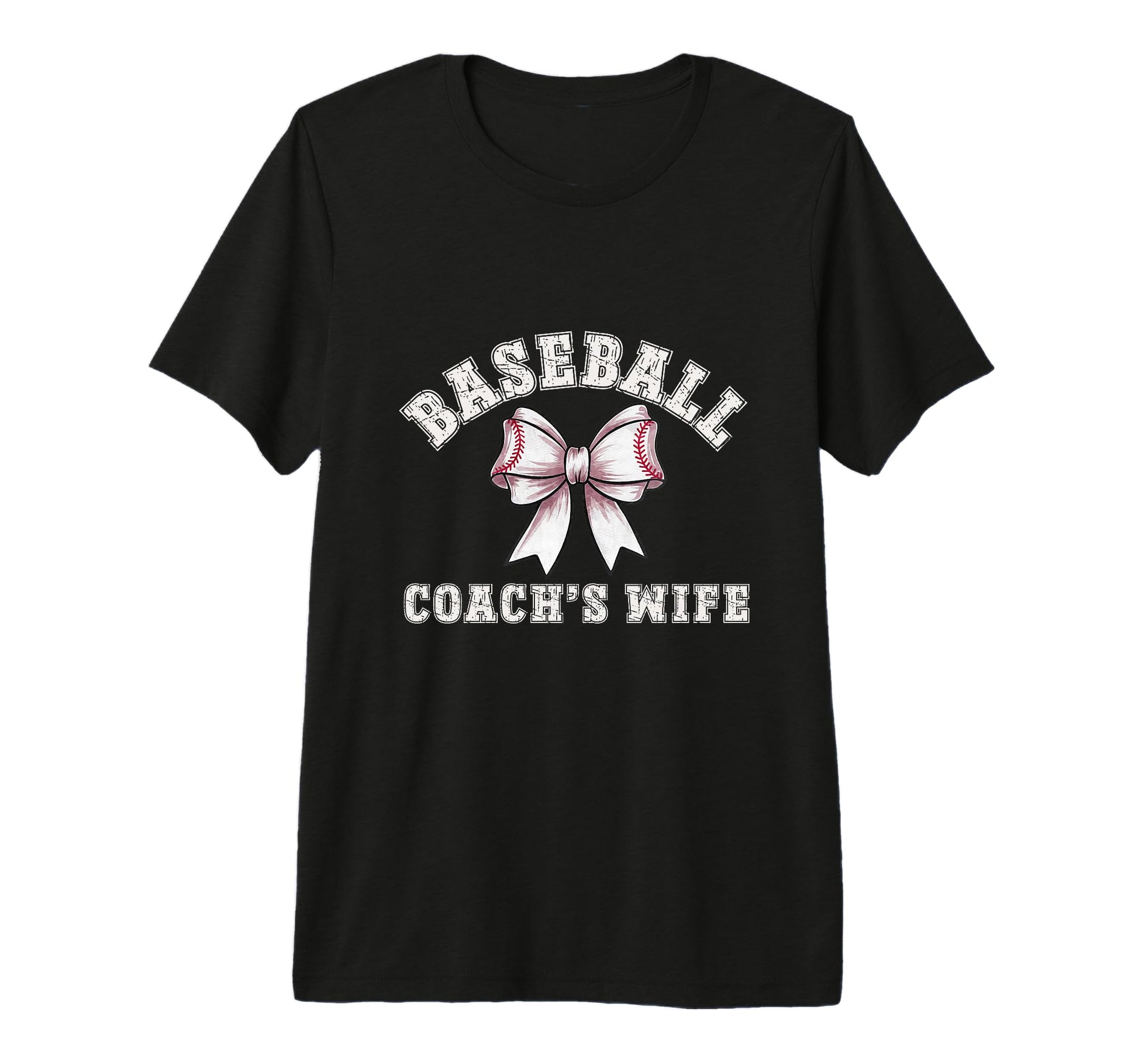 Coquette Baseball Coachs Wife Bow Game T-Shirt - Aesthetic Graphic Unisex - T-Shirt, Sweatshirt, Hoodie