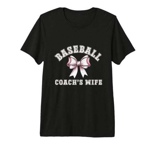 Coquette Baseball Coachs Wife Bow Game T-Shirt - Aesthetic Graphic Unisex - T-Shirt, Sweatshirt, Hoodie