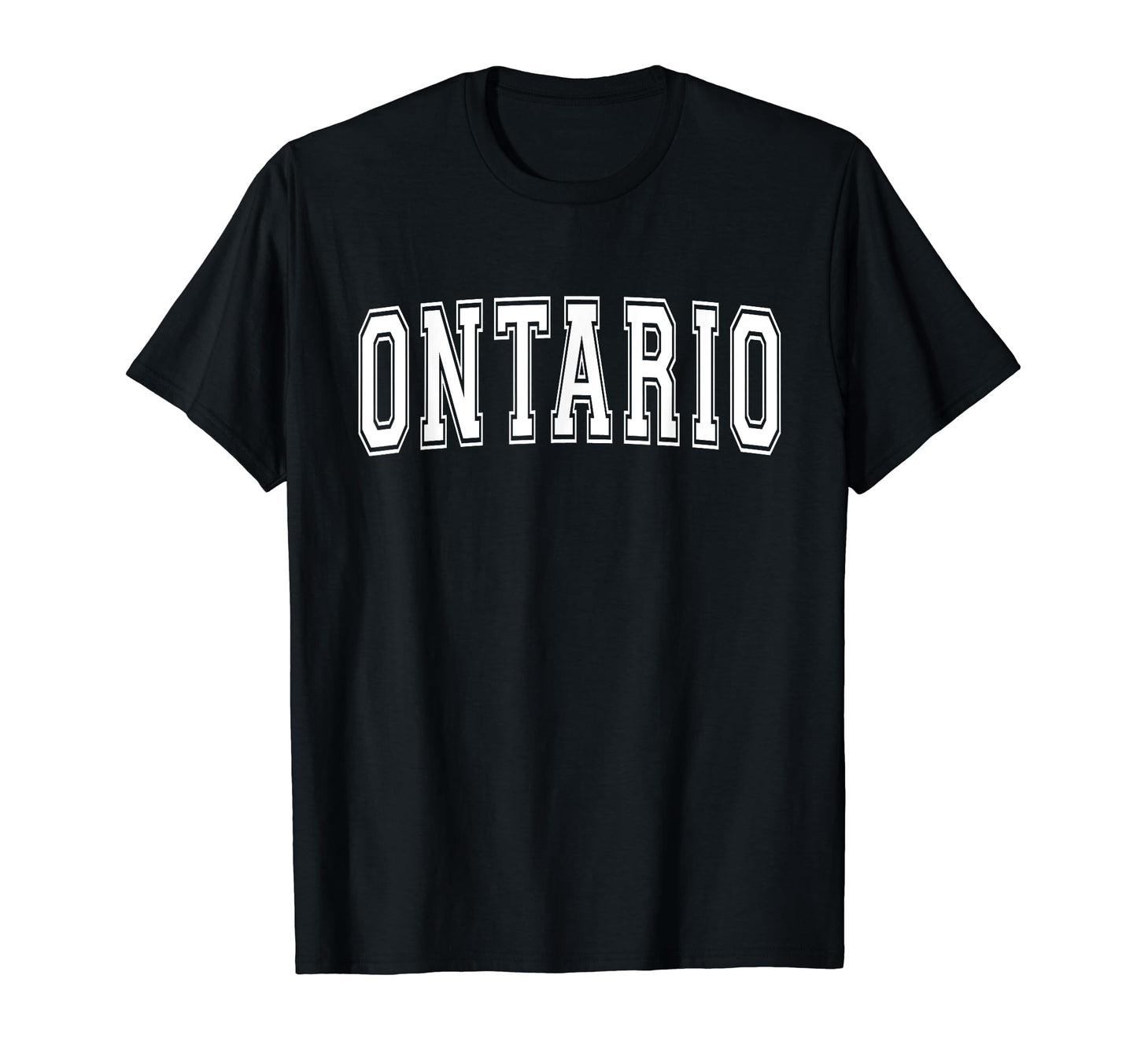 Ontario Ca California Usa Sports Varsity T-Shirt - Novelty Apparel Unisex - T-Shirt, Sweatshirt, Hoodie