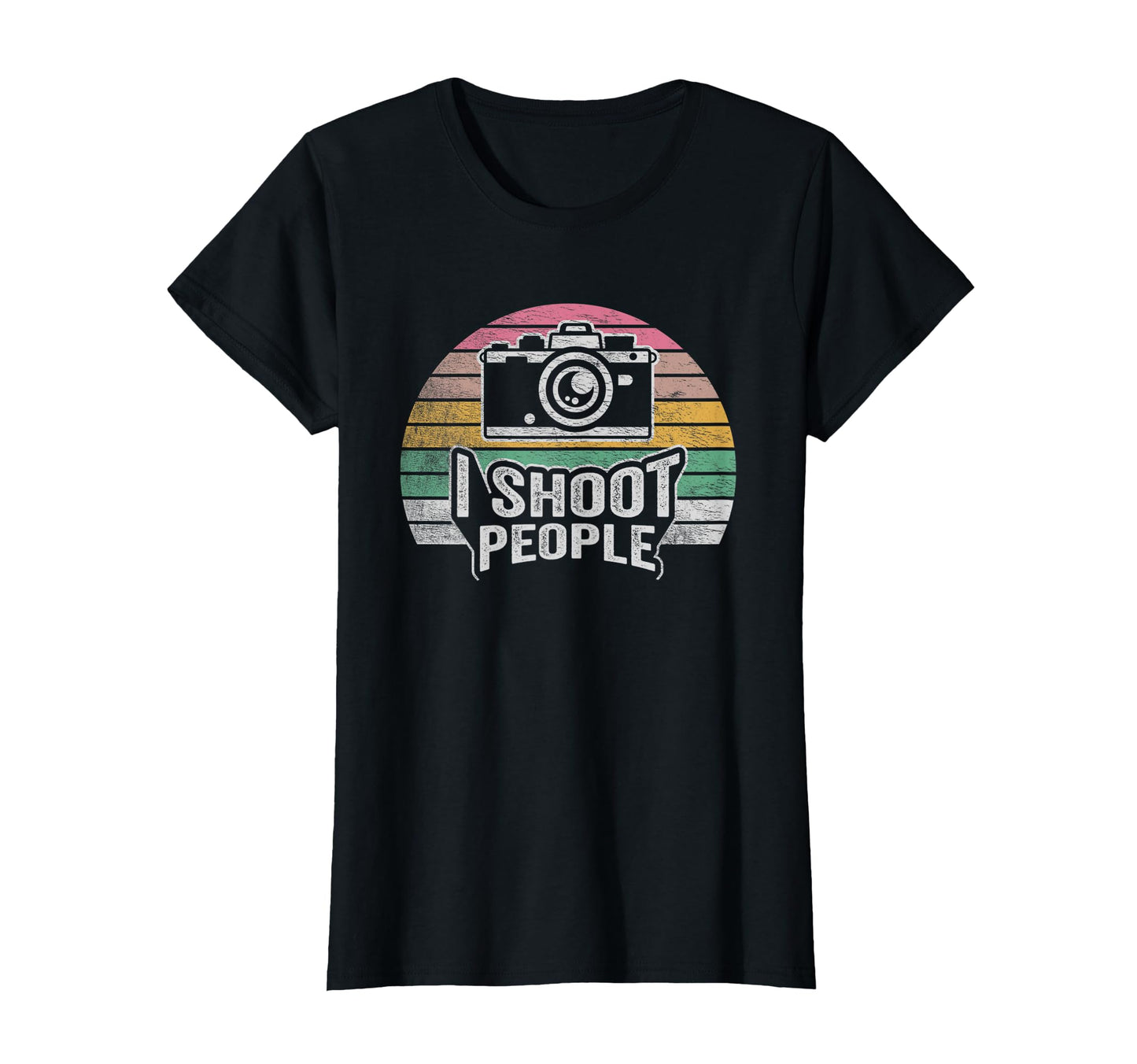 Funny Photographer Camera I Shoot T-Shirt - Fun Novelty Design Men Women - T-Shirt, Sweatshirt, Hoodie