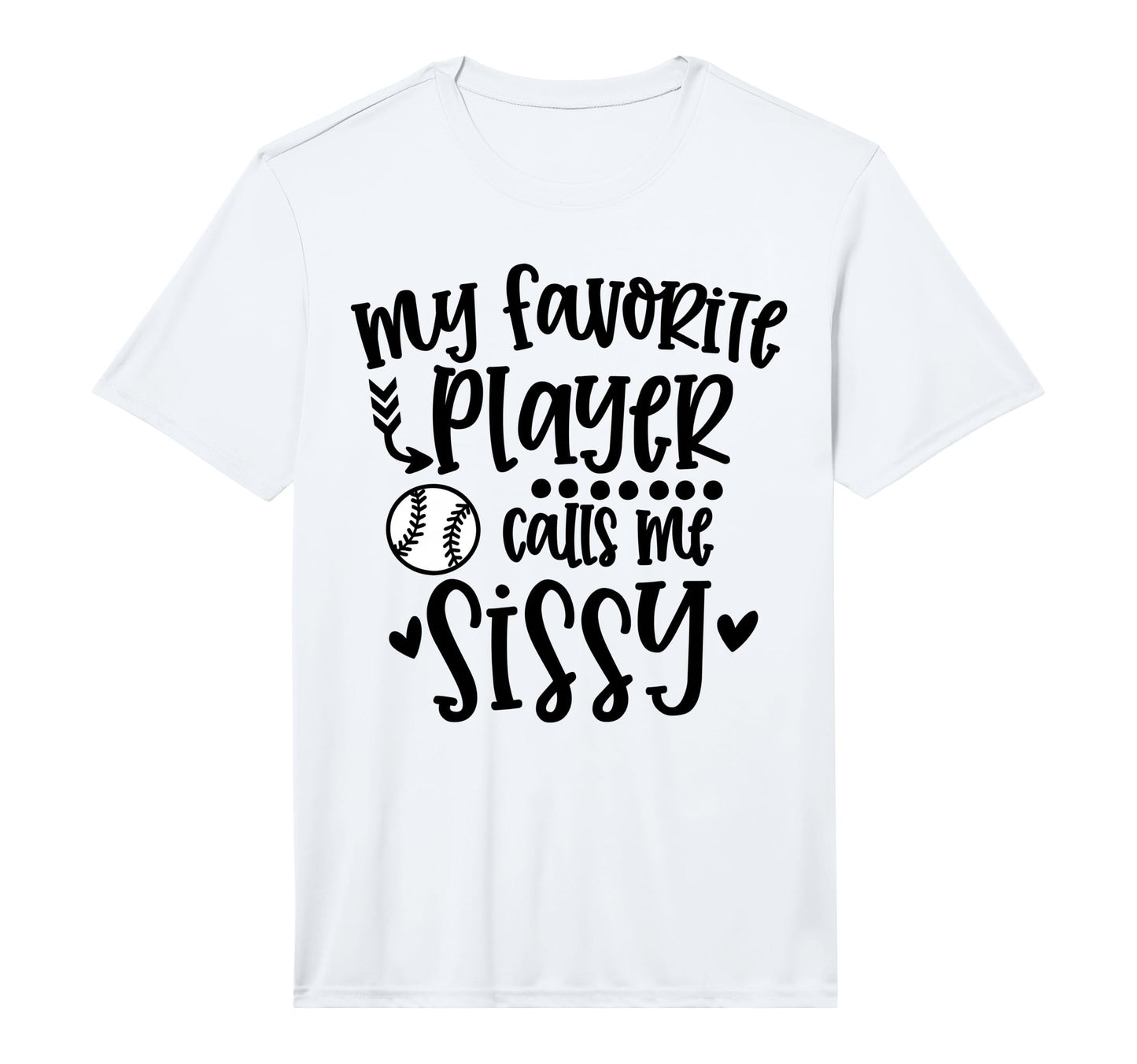My Favorite Baseball Player Calls Me T-Shirt - Novelty Apparel Unisex - T-Shirt, Sweatshirt, Hoodie