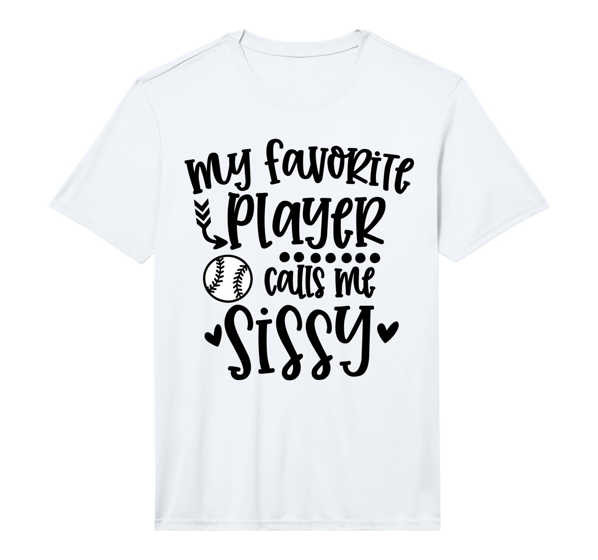 My Favorite Baseball Player Calls Me T-Shirt - Novelty Apparel Unisex - T-Shirt, Sweatshirt, Hoodie