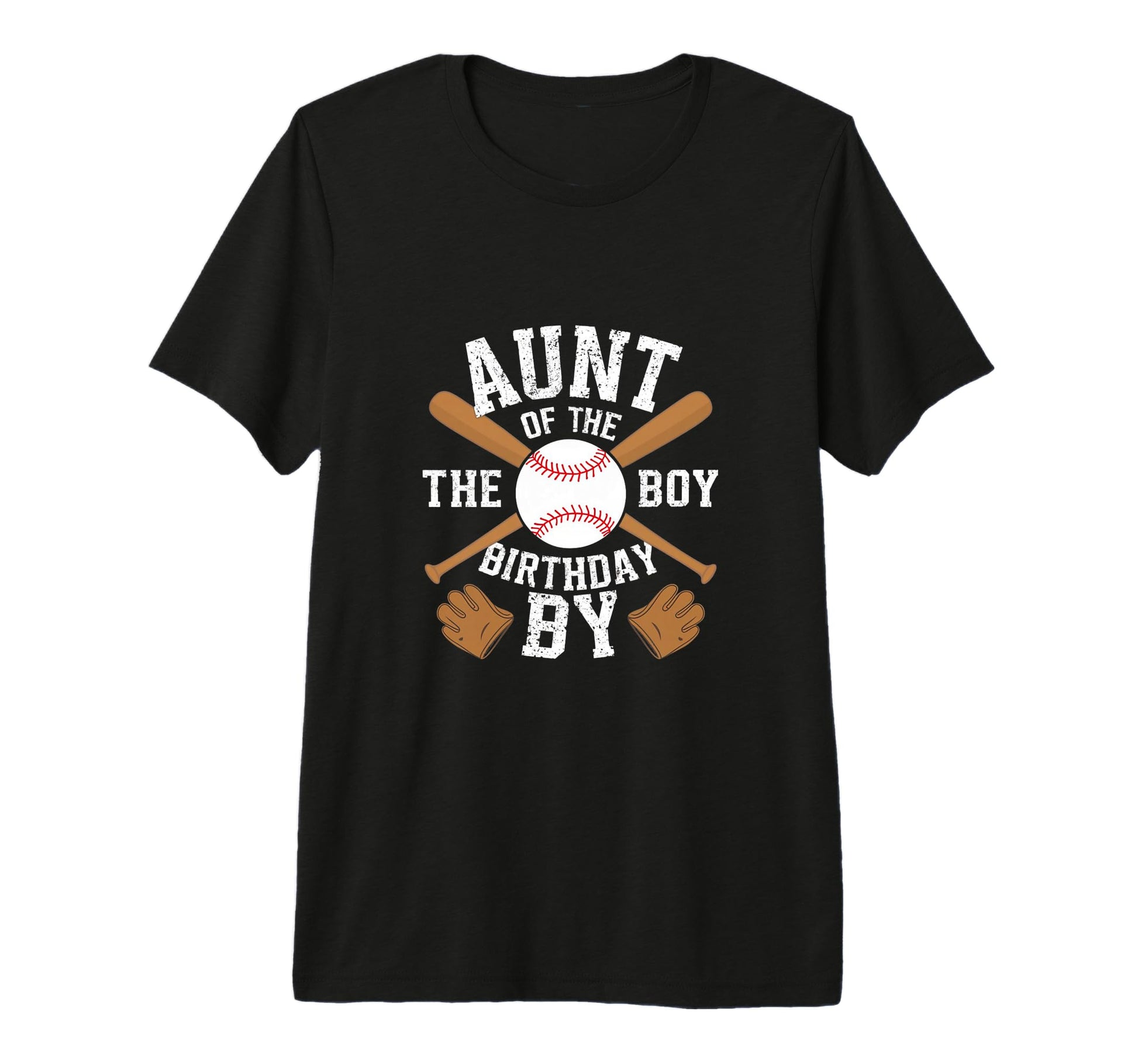 Aunt Baseball Birthday Family Baller T-Shirt - Minimalist Print Unisex - T-Shirt, Sweatshirt, Hoodie