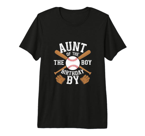 Aunt Baseball Birthday Family Baller T-Shirt - Minimalist Print Unisex - T-Shirt, Sweatshirt, Hoodie