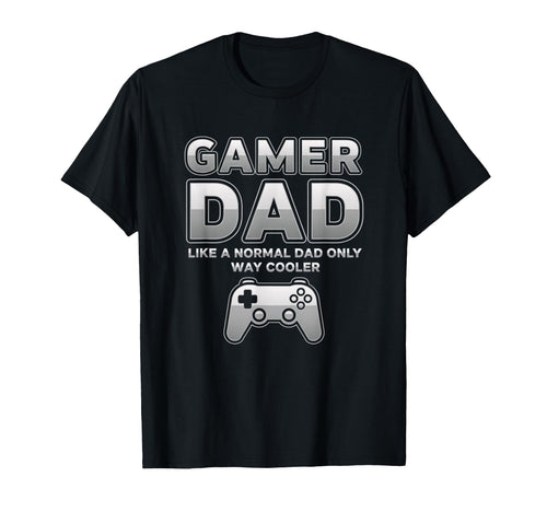 Gamer Dad Funny Dad Fathers Day Birthday T-Shirt - Minimalist Print Unisex - T-Shirt, Sweatshirt, Hoodie