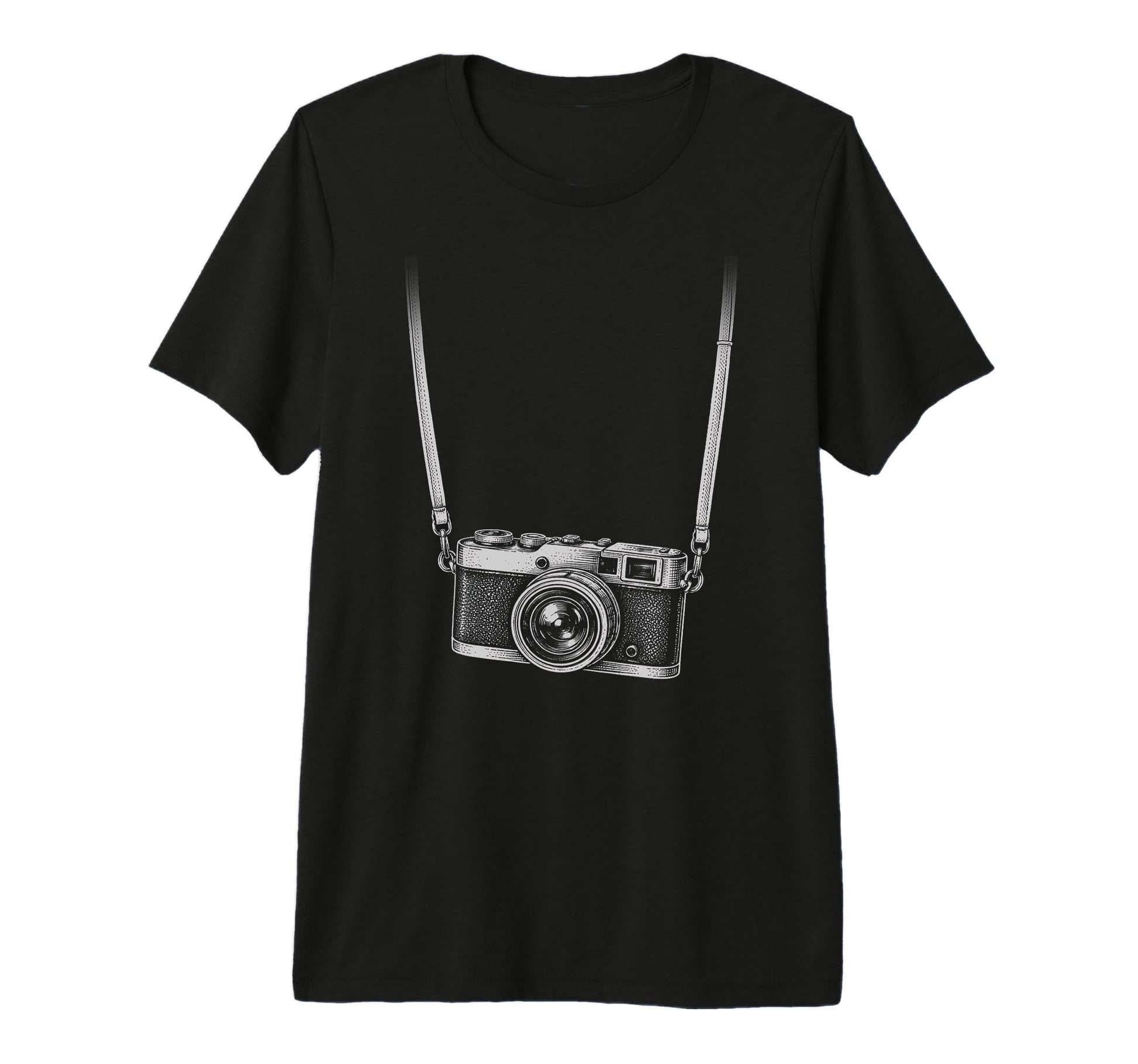 Camera Photographer Funny Creative Costume T-Shirt - Unique Graphic Unisex - T-Shirt, Sweatshirt, Hoodie