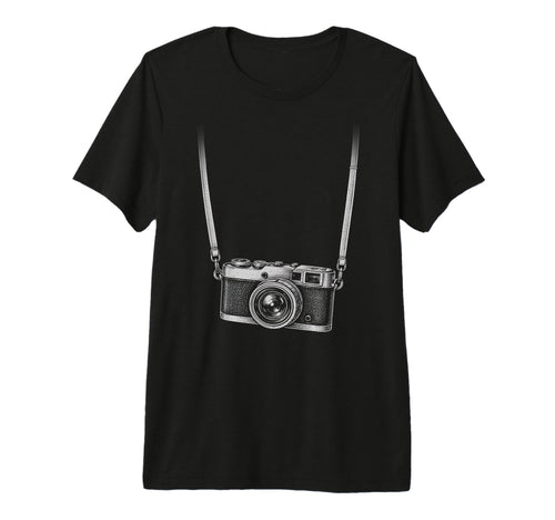 Camera Photographer Funny Creative Costume T-Shirt - Unique Graphic Unisex - T-Shirt, Sweatshirt, Hoodie