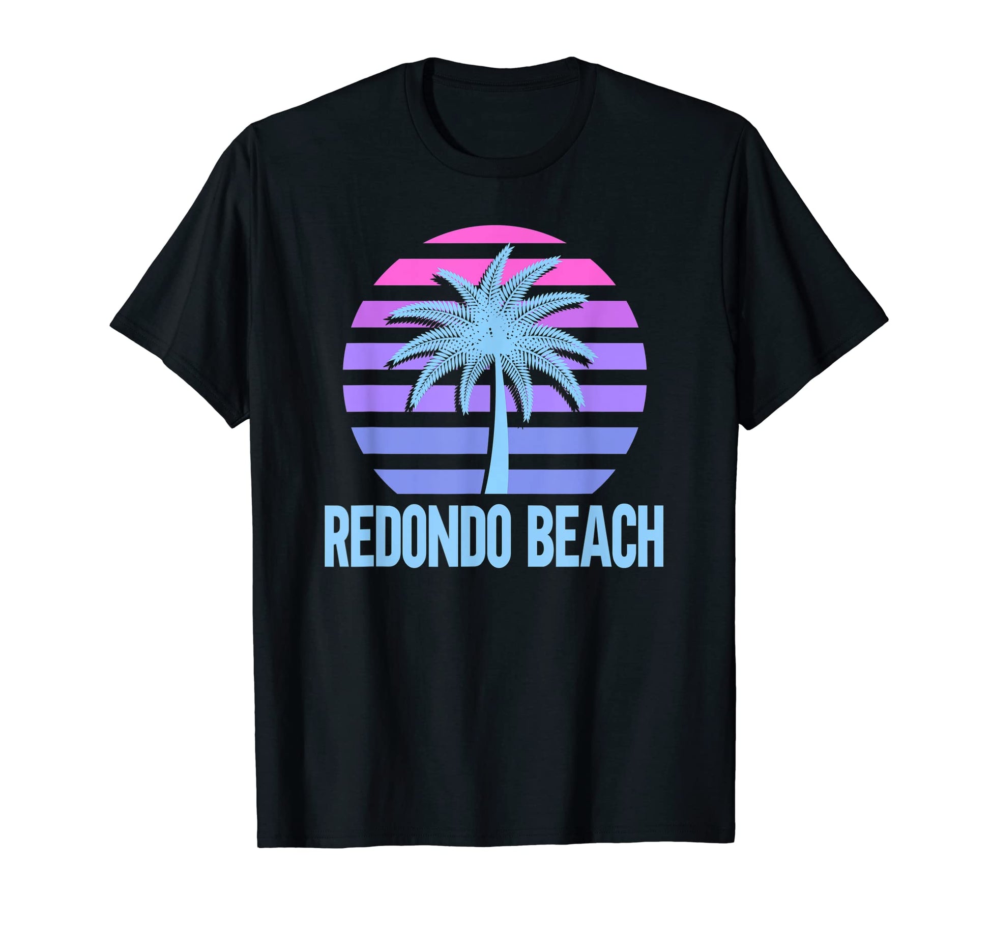 Redondo Beach Vacation Vaporwave T-Shirt - Streetwear Style Unisex - T-Shirt, Sweatshirt, Hoodie