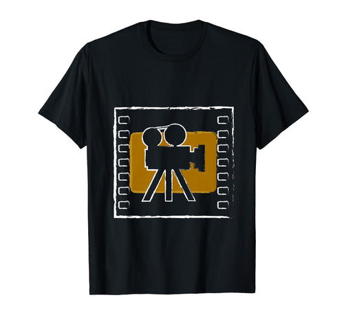 Camera Filmmaker Film Reel T-Shirt - Aesthetic Graphic Unisex - T-Shirt, Sweatshirt, Hoodie