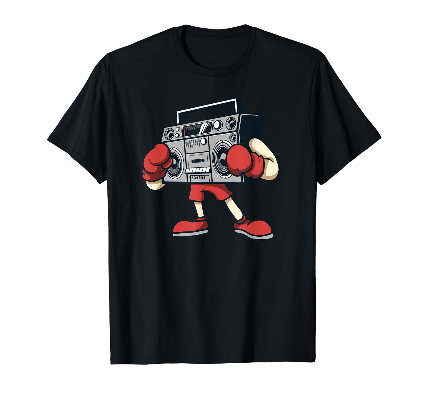 Ghetto Blaster Boxing Boombox T-Shirt - Casual Everyday Wear for Adults - T-Shirt, Sweatshirt, Hoodie