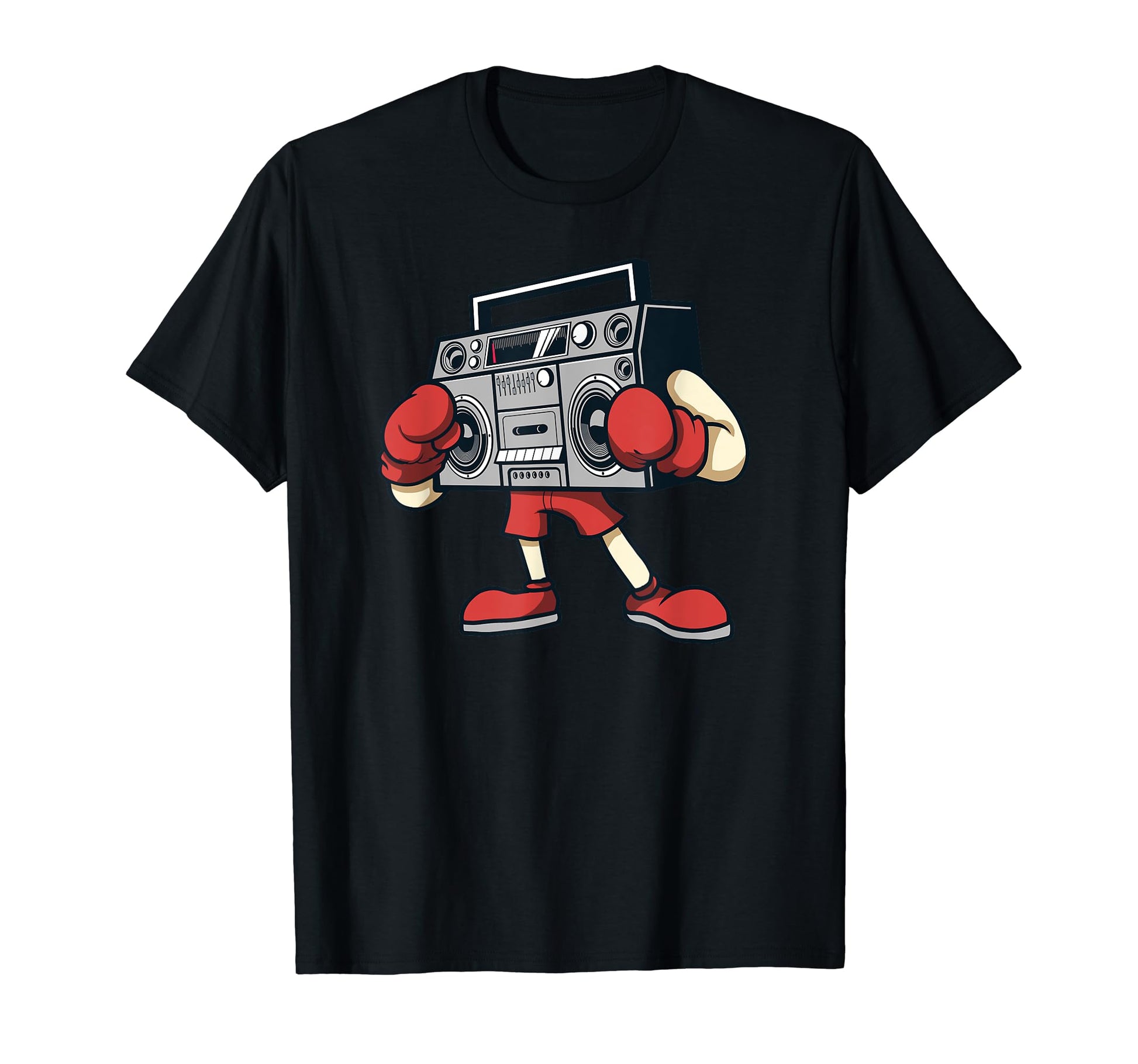 Ghetto Blaster Boxing Boombox T-Shirt - Casual Everyday Wear for Adults - T-Shirt, Sweatshirt, Hoodie