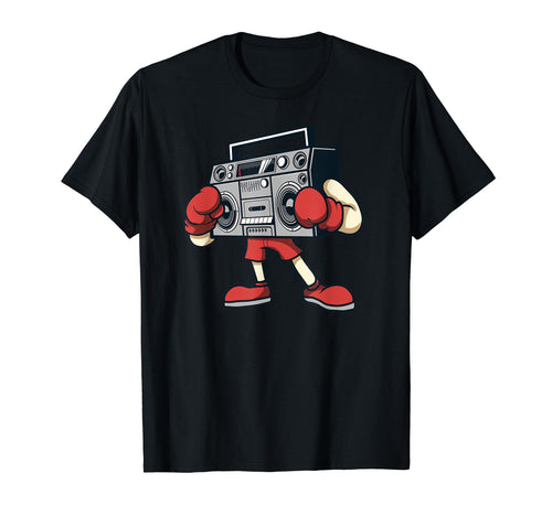 Ghetto Blaster Boxing Boombox T-Shirt - Casual Everyday Wear for Adults - T-Shirt, Sweatshirt, Hoodie