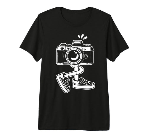 Funny Camera Costume Photographer T-Shirt - Custom Art Print for Adults - T-Shirt, Sweatshirt, Hoodie