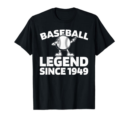 Birthday Baseballer Player Sport Team T-Shirt - Custom Art Print Unisex - T-Shirt, Sweatshirt, Hoodie