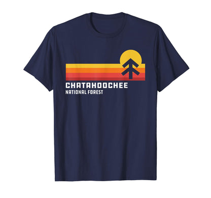 Chatahoochee National Forest Georgia T-Shirt - Novelty Apparel for Adults - T-Shirt, Sweatshirt, Hoodie