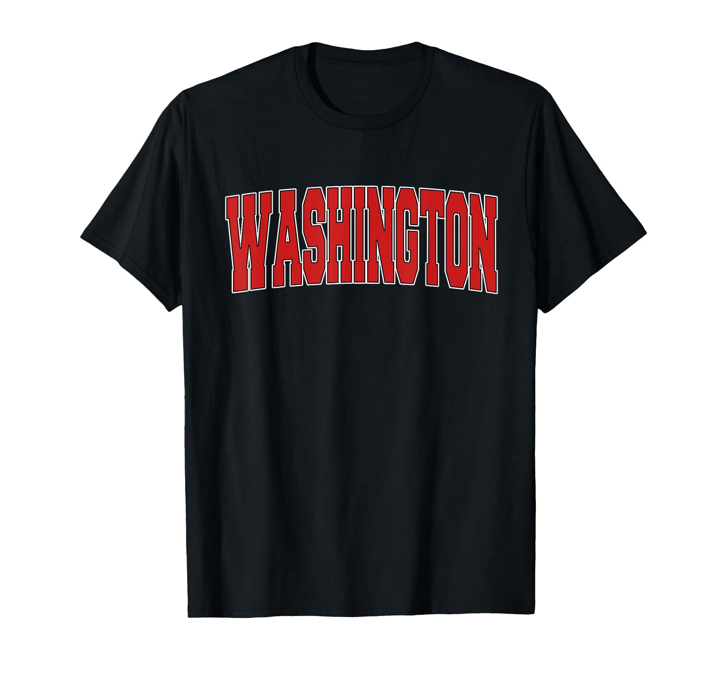 Washington Usa State Wa Varsity Sports T-Shirt - Custom Art Print Men Women - T-Shirt, Sweatshirt, Hoodie