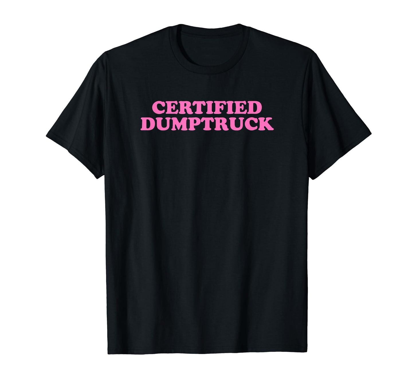 Certified Dumptruck Funny Y2K Aesthetic T-Shirt - Trendy Graphic Men Women - T-Shirt, Sweatshirt, Hoodie
