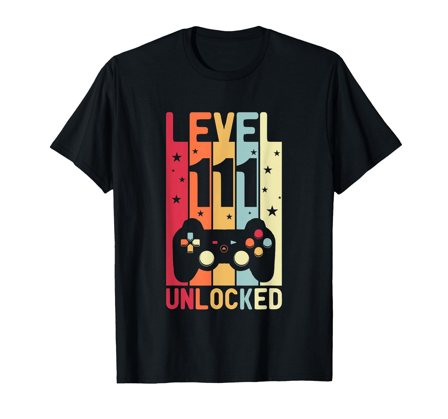 Level 111 Unlocked Gamer Funny 111 T-Shirt - Unique Graphic Unisex - T-Shirt, Sweatshirt, Hoodie