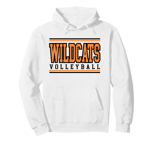 Wildcats Volleyball Mom Sports Game Day Hoodie - Graphic Print Men Women - T-Shirt, Sweatshirt, Hoodie