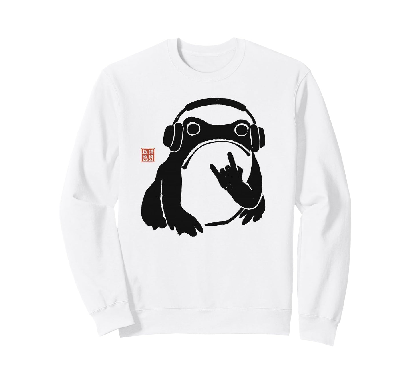 Funny Matsumoto Hoji Grumpy Frog Rock Sweatshirt - Streetwear Style Unisex - T-Shirt, Sweatshirt, Hoodie