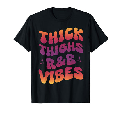 Rnb Thick Thighs R And B 90S R B T-Shirt - Minimalist Print for Adults - T-Shirt, Sweatshirt, Hoodie